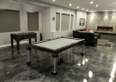 Steel Dining Room Pool Table 3